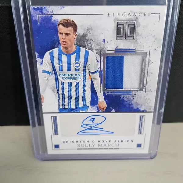 [BUNJANG] 2024-25 Panini Impeccable EPL Brighton Julián Marchiori Jersey Auto Card #49 / 24-25 파니니 임페커블 EPL 브라이튼 솔리 마치 49한정 저지 오토 카드