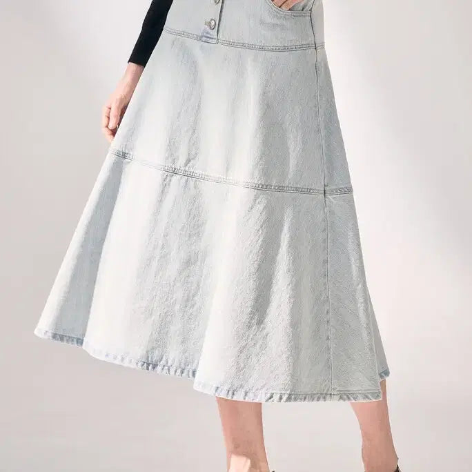 [BUNJANG] 24 Objet Flare Denim Skirt / 24 오브제 플레어 데님 스커트 61