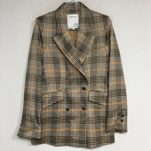 [BUNJANG] Egoist Check Tailored Jacket / 에고이스트 체크 테일러드 자켓 66