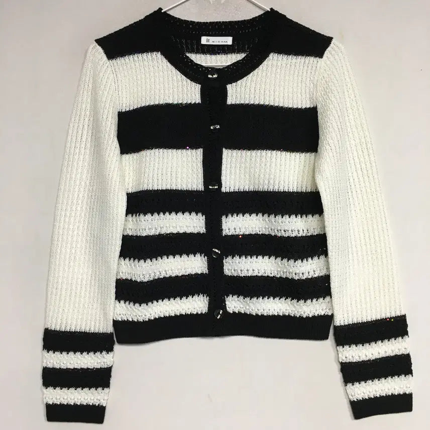 [BUNJANG] It MICHAA Striped Cardigan / 23 잇미샤 스트라이프 가디건 55