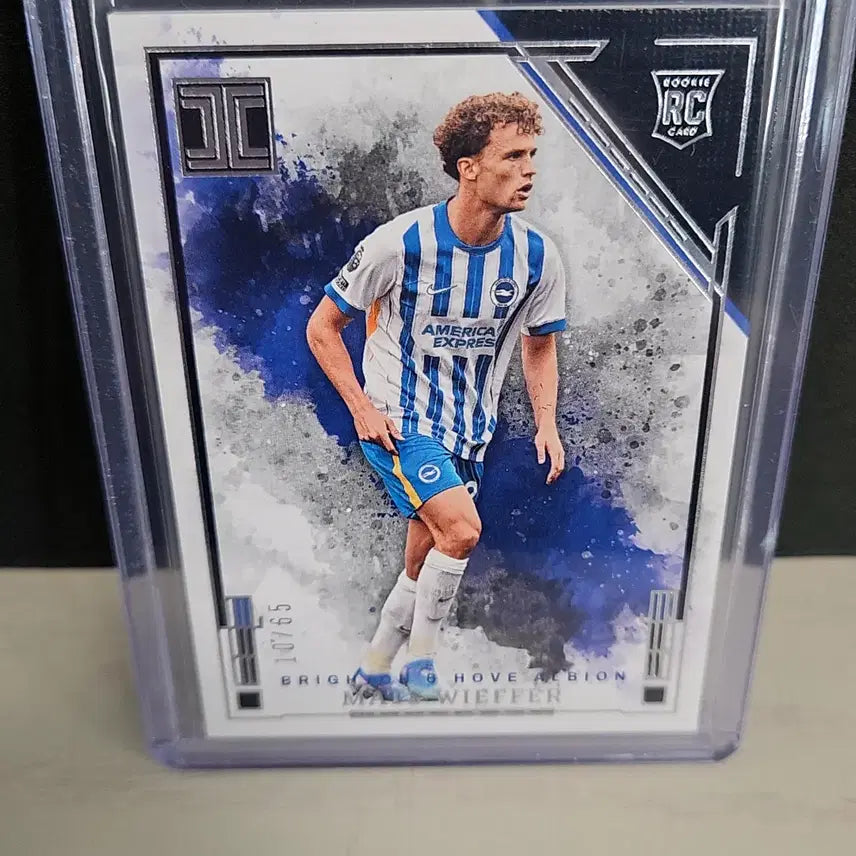 [BUNJANG] 24-25 Panini Impeccable EPL Brighton Mats Wieffer Rookie Limited Edition 65 Card / 24-25 파니니 임페커블 EPL 브라이튼 마츠 비퍼르 루키 65한정 카드