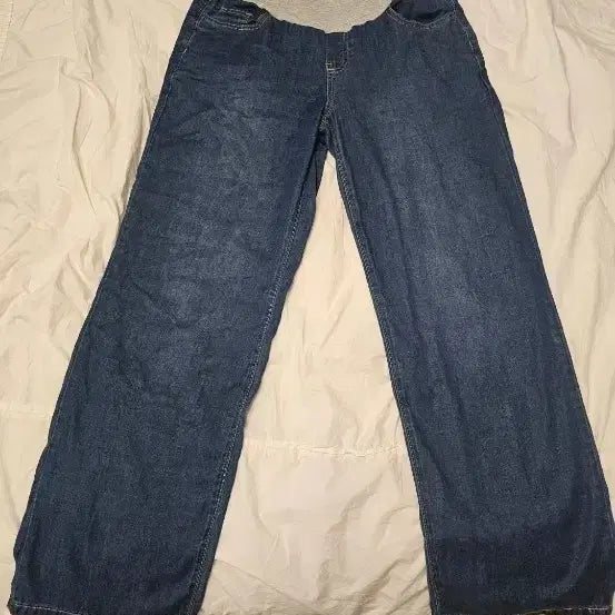 [BUNJANG] Soim Maternity Summer Jeans - Size S / 소임 임부복 여름 청바지 s