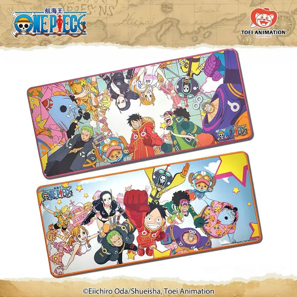 [BUNJANG] One Piece Egghead Luffy, Zoro, Sanji, Nami, Usopp, Chopper, Robin, Franky, Brook, Jinbe Extended Mousepad / 원피스 에그헤드 루피 조로 상디 나미 우솝 쵸파 로빈 프랑키 브룩 징베 장패드 마우스패드