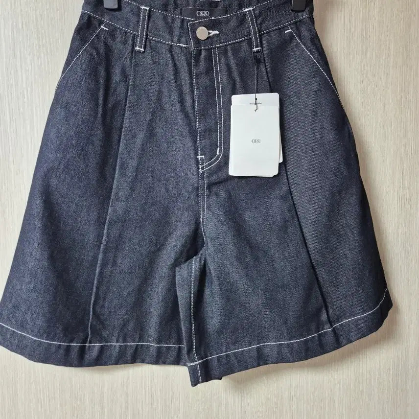[BUNJANG] ORR Collete Denim Shorts / (새제품) 오르 ORR 콜레트  데님 반바지 S 스티치 숏팬츠