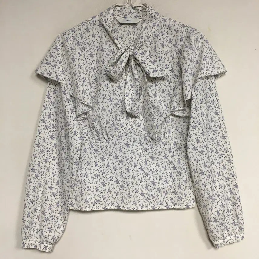 [BUNJANG] DEWL Flower Ruffle Blouse / DEWL 듀엘 플라워 러플 블라우스 55
