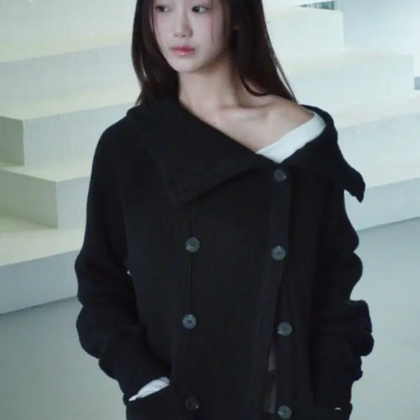 [BUNJANG] In N Yang Harmony Double Button Cardigan / 인앤양인하모니 더블 버튼 가디건