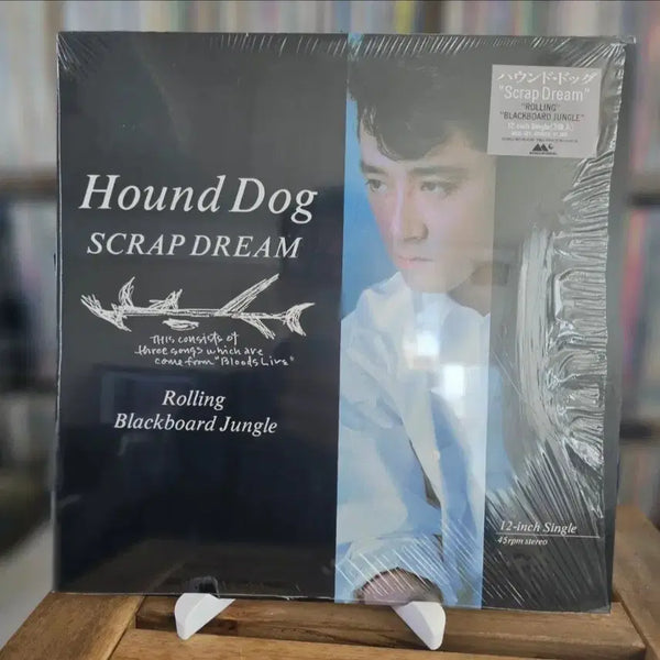 [BUNJANG] Hound Dog Scrap Dream 12" Single LP (1987) / 민트급(시티팝, 록 밴드 하운드 독, 싱글) Hound Dog LP