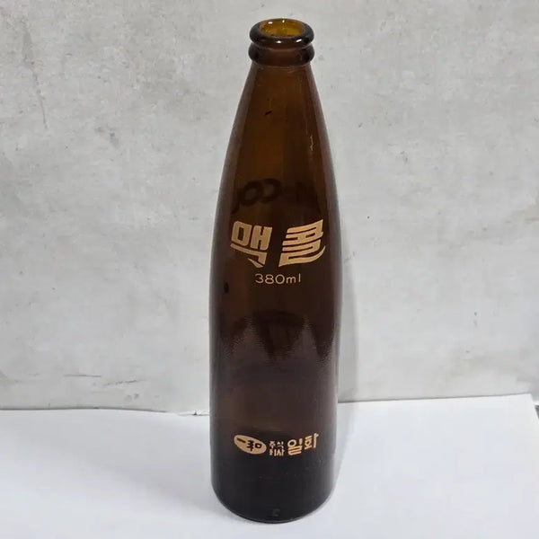 [BUNJANG] Vintage McCall's .380MI Beverage Glass Bottle / 빈티지 유리병 .380MI 맥콜 음료수 유리병