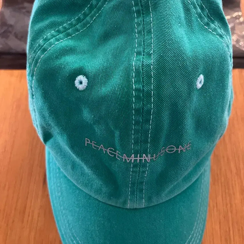 [BUNJANG] PEACEMINUSONE Pigment Green Ball Cap / 피스마이너스원 피그먼트 그린 볼캡 새 상품