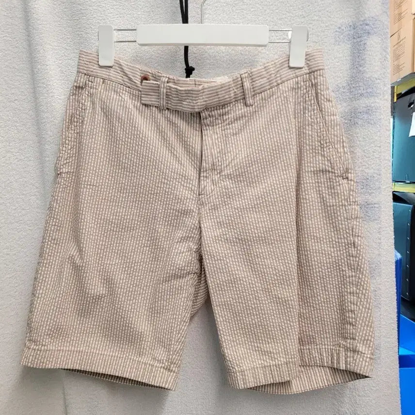 [BUNJANG] Polo Ralph Lauren Men's Striped Shorts - Size M / 폴로 반바지 남성 M