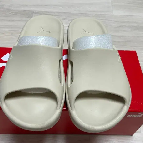 [BUNJANG] Puma Shibui Cat Slide Beige 270 / 푸마 시부이 캣 슬라이드 베이지 270