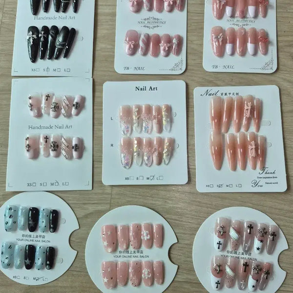[BUNJANG] Nail Tips - Size S, M / 네일팁 S.M사이즈