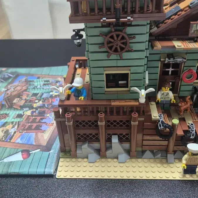 [BUNJANG] Compatible Lego 21310 Old Fishing Store Building Blocks / 호환레고 21310 낚시 상점