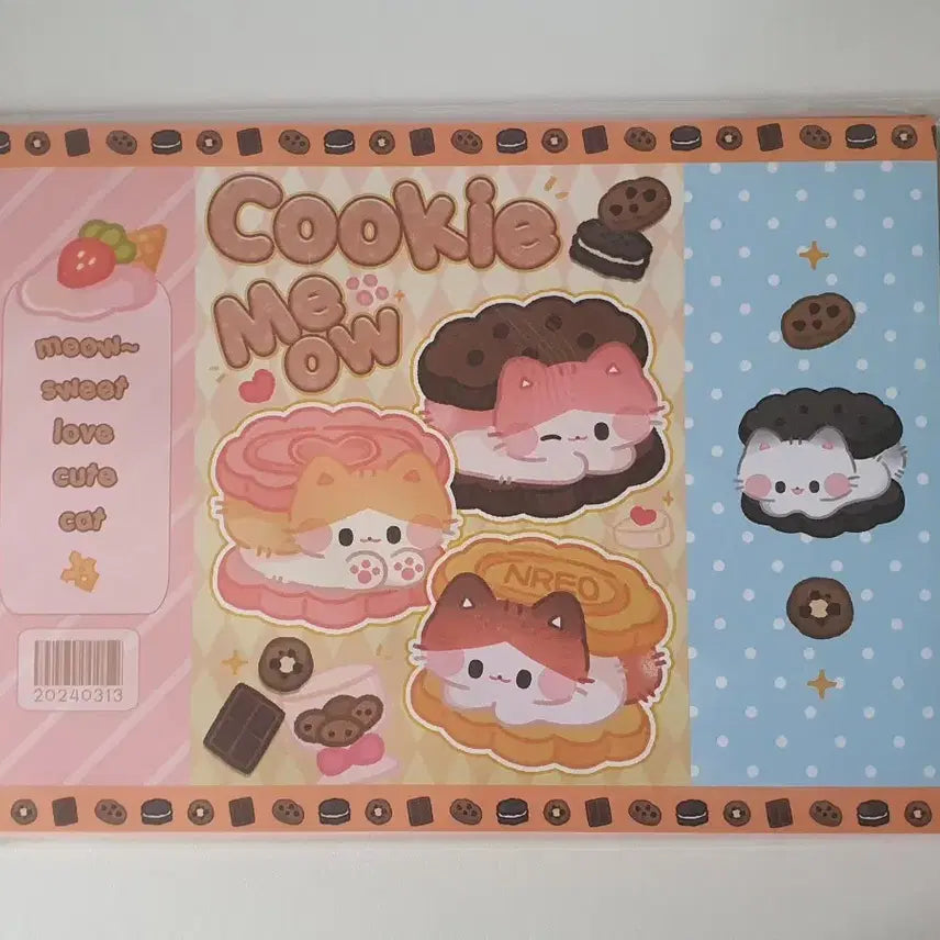 [BUNJANG] Chico Cat Wrapping Paper Set (A4) / {영상요청가능} 랩핑지처분 치코 3  A4