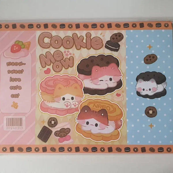[BUNJANG] Chico Cat Wrapping Paper Set (A4) / {영상요청가능} 랩핑지처분 치코 3  A4