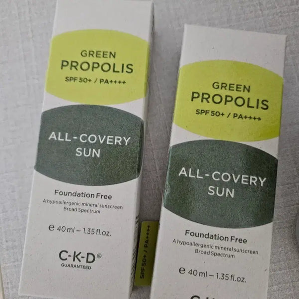 [BUNJANG] CKD Green Propolis All-Covery Sun Set (2 Count) / CKD 그린 프로폴리스 올커버리 선 2개 세트