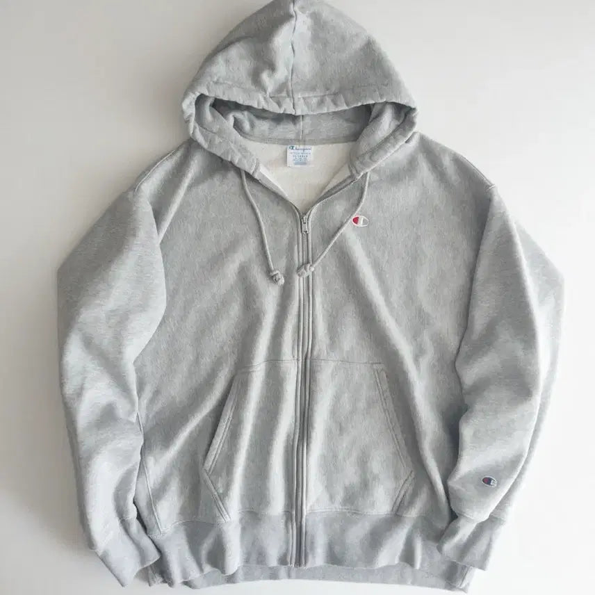 [BUNJANG] Champion Reverse Weave Grey Full Zip Hoodie 3XL / 챔피온 리버스위브 그레이 후드집업 3XL