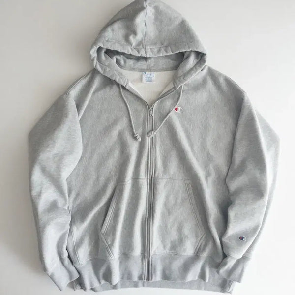 [BUNJANG] Champion Reverse Weave Grey Full Zip Hoodie 3XL / 챔피온 리버스위브 그레이 후드집업 3XL