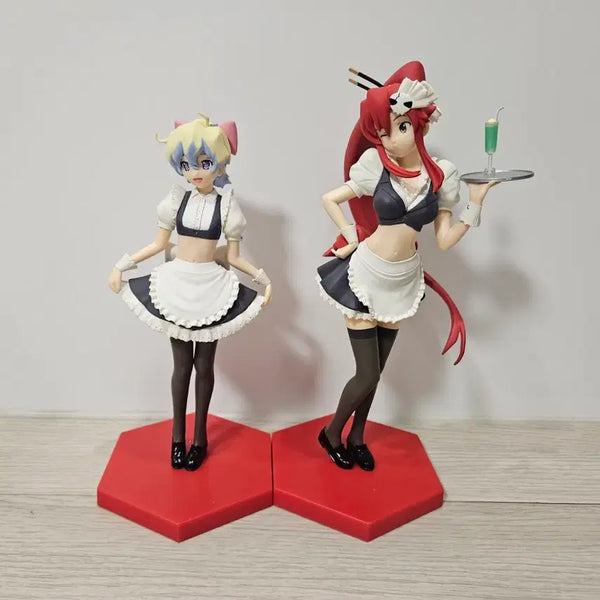[BUNJANG] Gurren Lagann Nia & Yoko Maid Figure Bundle Set / 그렌라간 니아 요코 메이드 피규어 일괄