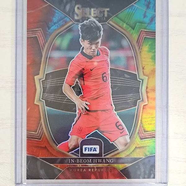 [BUNJANG] 22-23 Panini Select FIFA Hwang In-beom Tie-Dye 49-Limited Card / 22-23 파니니 셀렉트 피파 대한민국 황인범 타이다이 49한정 카드