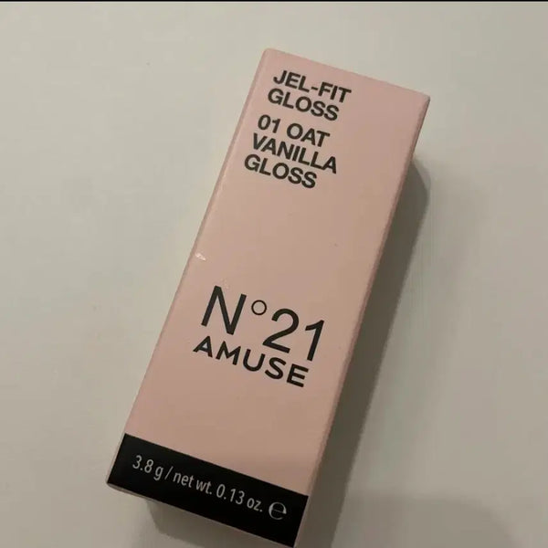 [BUNJANG] Amuse Gel Fit Gloss 01 Oat Vanilla / 어뮤즈 젤핏 글로스 01 오트 바닐라 글로스 새상품