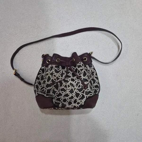 [BUNJANG] Daks Hobo Shoulder Bag / 닥스 복조리숄더백