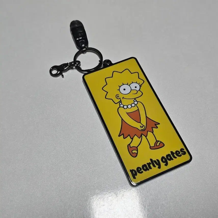 [BUNJANG] Master Bunny Edition Lisa Simpson Name Tag / (새상품) 파리게이츠 심슨 네임택