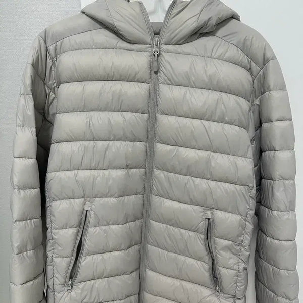 [BUNJANG] SPAO Shinelight Hooded Jacket Lightweight Padding Grey S / 스파오 씬라이트 후드재킷 경량패딩 그레이 s