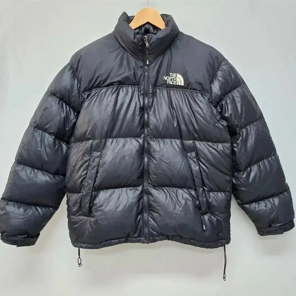 [BUNJANG] The North Face Nuptse Puffer Jacket Old School Mid Logo Black Size 100 / 노스페이스 올드스쿨 백 미드 로고 눕시 패딩 100사이즈