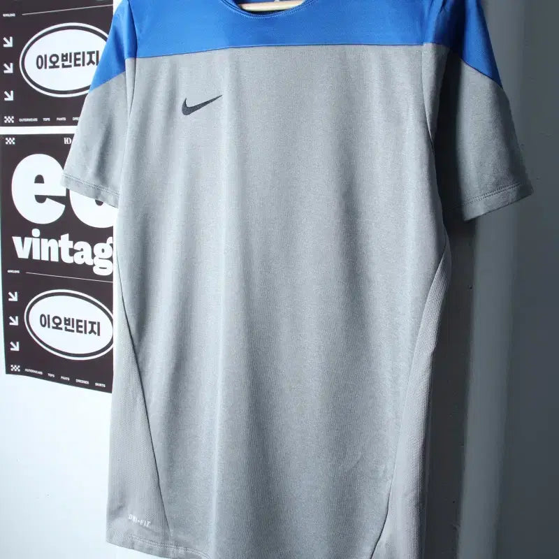 [BUNJANG] Nike Performance T-Shirt Grey / (XL) 나이키 반팔 티셔츠 축구 풋살 기능성 그레이-H36796