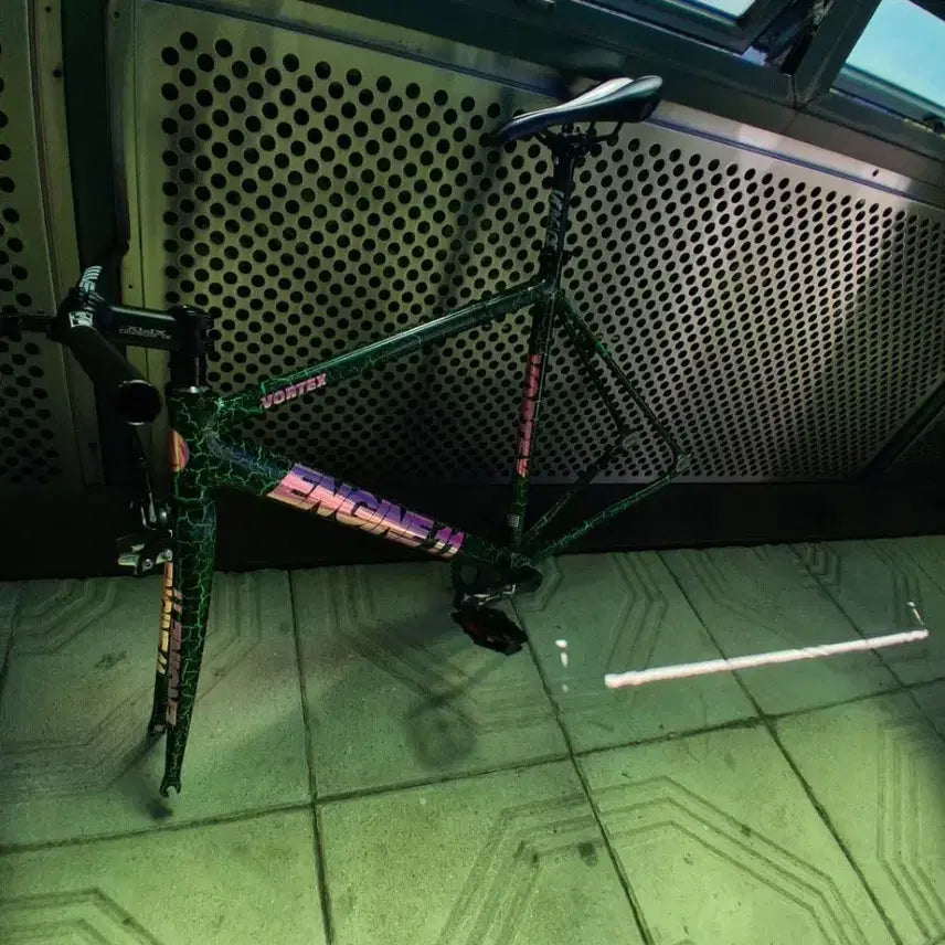 [BUNJANG] Engine11 Vortex Cover Up Thunder Green 2024 Bicycle / 엔진11 볼텍스 커버업 썬더그린 2024 반차 판/대