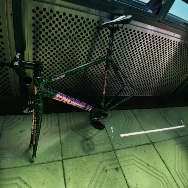 [BUNJANG] Engine11 Vortex Cover Up Thunder Green 2024 Bicycle / 엔진11 볼텍스 커버업 썬더그린 2024 반차 판/대