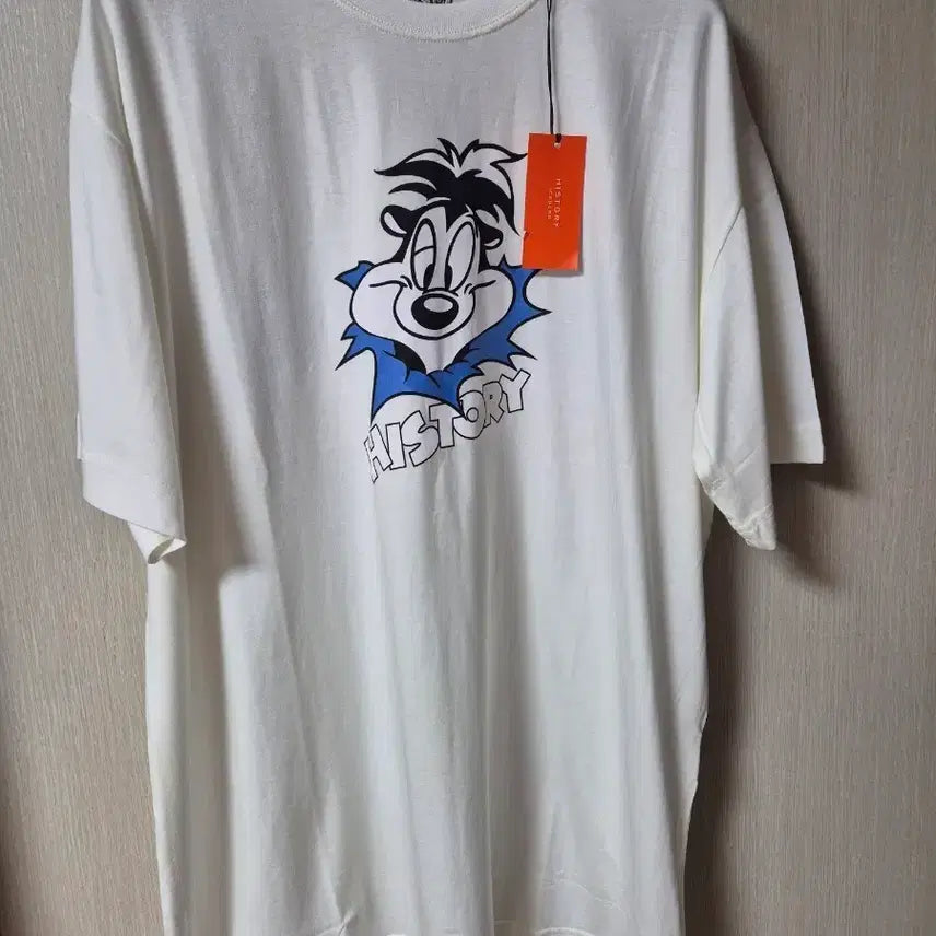 [BUNJANG] Iceberg Looney Tunes Character T-Shirt / (새제품) 아이스버그 히스토리 루니툰 반팔티 티셔츠 라지