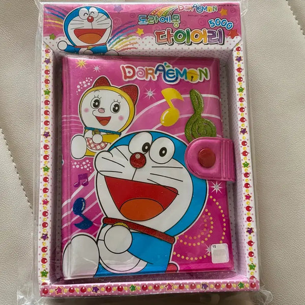 [BUNJANG] Doraemon 6-Ring Diary Full Box Vintage Stationery / 도라에몽 육공다이어리 풀박스 고전문구