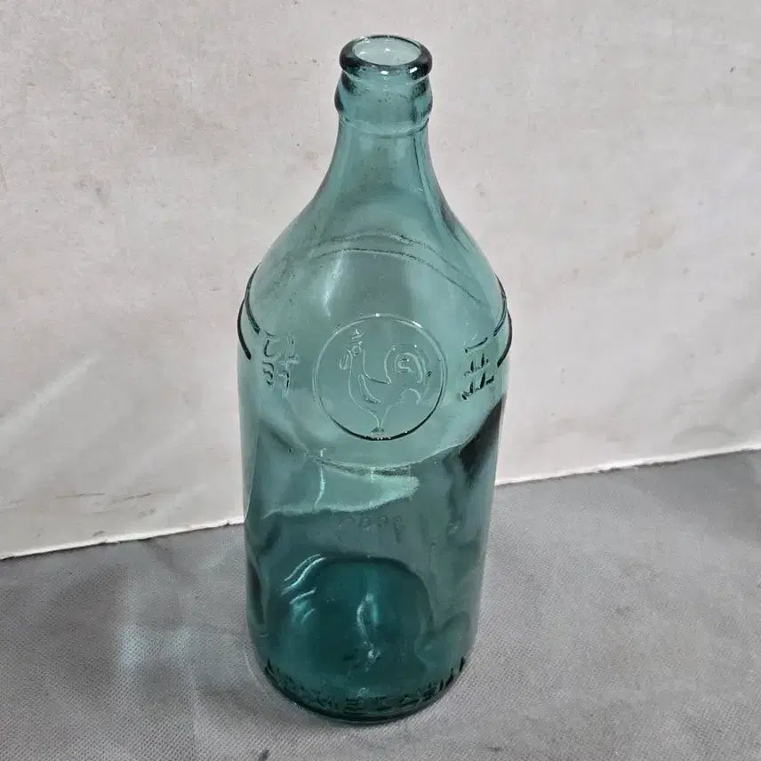[BUNJANG] Chicken Brand Soy Sauce Glass Bottle (1950s-1960s) / 1950~1960년대 해방 이후의 닭표 간장 유리병