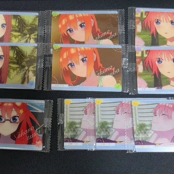 [BUNJANG] The Quintessential Quintuplets Wafer Card / 5등분의 신부 웨하스카드 개당가격