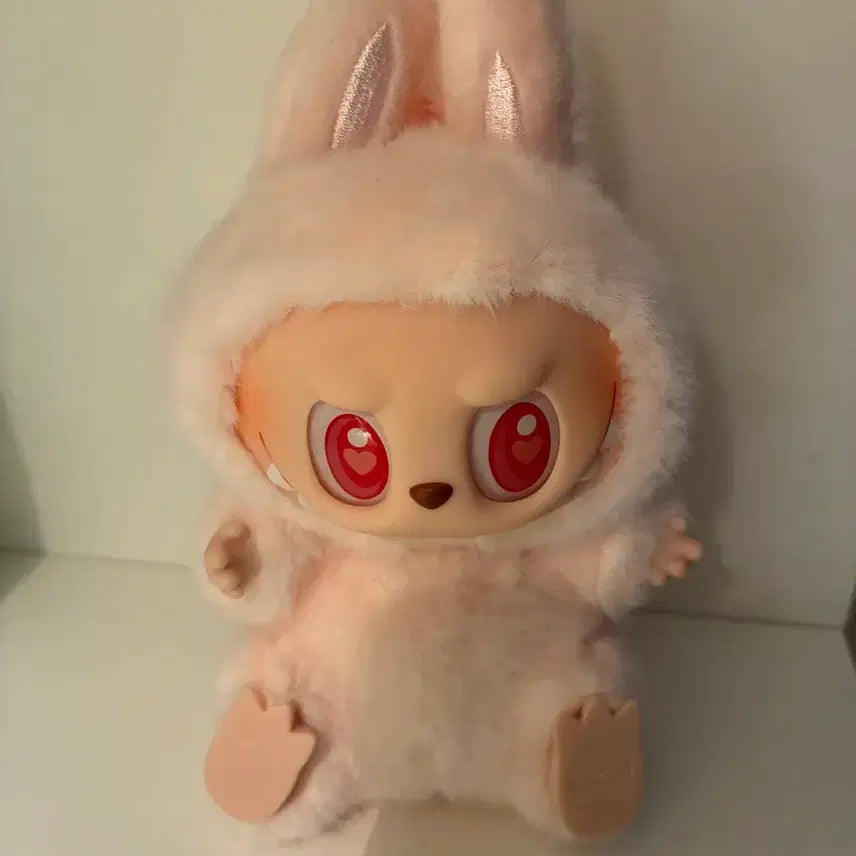 [BUNJANG] Labubu "Let's Play Together" Plush Keychain / 라부부 나랑 같이 놀자 인형키링