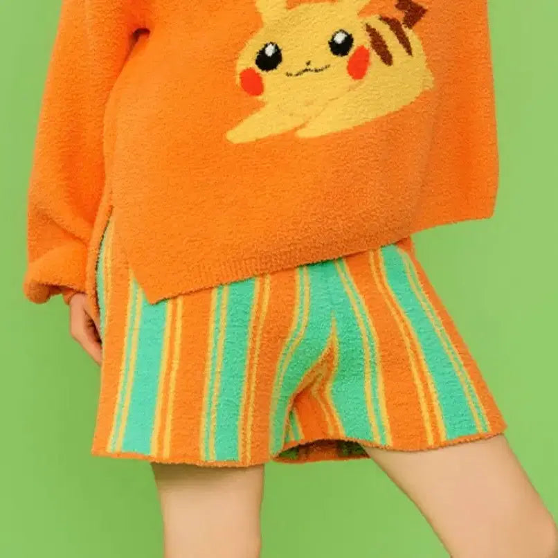 [BUNJANG] Wiggle Wiggle Pokemon Pajama Pants - Pikachu, Ditto, Eevee, Snorlax / 교환 위글위글 포켓몬 파자마 피카츄 메타몽 이브이 잠만보 바지