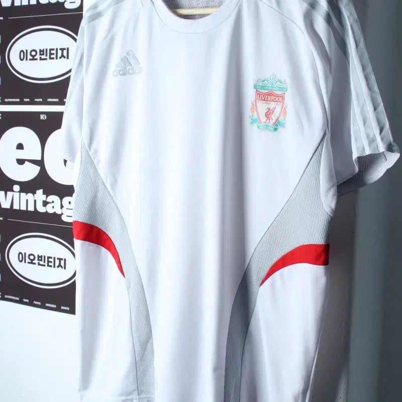 [BUNJANG] Adidas Liverpool Training T-Shirt (L-XL) / (L-XL) 아디다스 반팔 티셔츠 0809 리버풀 트레이닝-H36810
