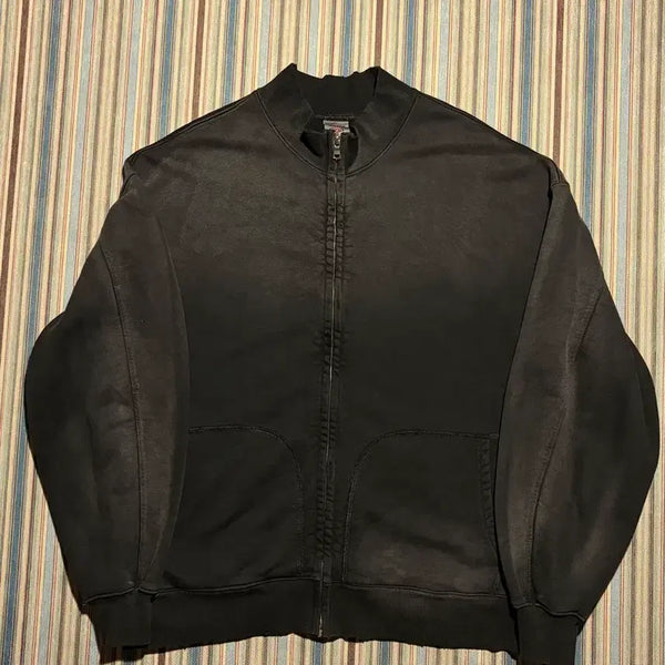 [BUNJANG] Thekroz Schoolyard Zip-up Jacket Black Size 2 / [2] 더뤡코즈 스쿨야드 집업 자켓