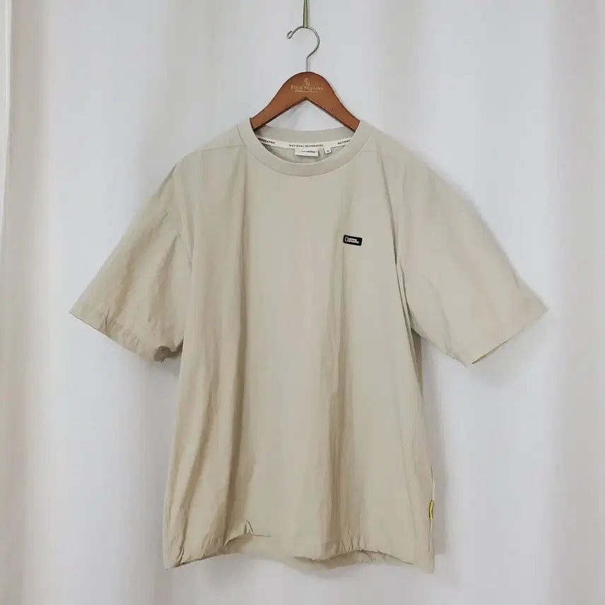 [BUNJANG] National Geographic Men's XL Woven Anorak Beige / 내셔널지오그래픽 우븐 아노락 남성XL 새옷수준