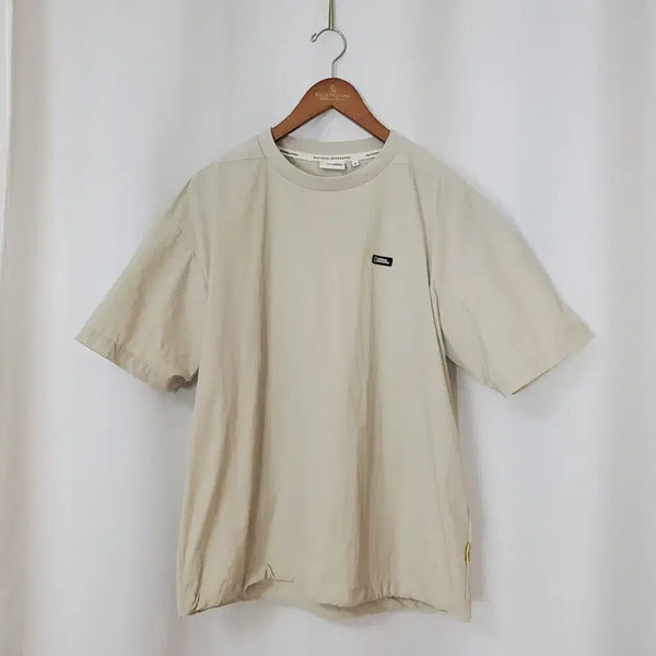 [BUNJANG] National Geographic Men's XL Woven Anorak Beige / 내셔널지오그래픽 우븐 아노락 남성XL 새옷수준