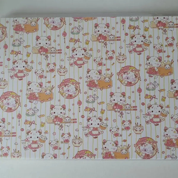 [BUNJANG] Mazzi Wrapping Paper Set (50 Sheets) / {영상요청가능} 랩핑지처분 마찌 6 A4