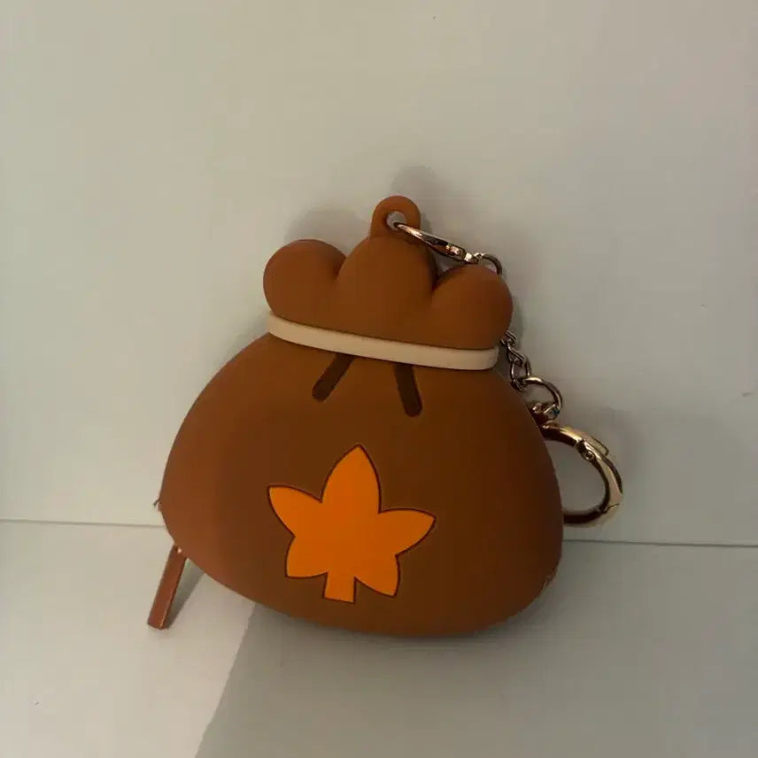 [BUNJANG] Lotte World Maple Money Pouch Keychain / 롯데월드 메이플 메소주머니 키링