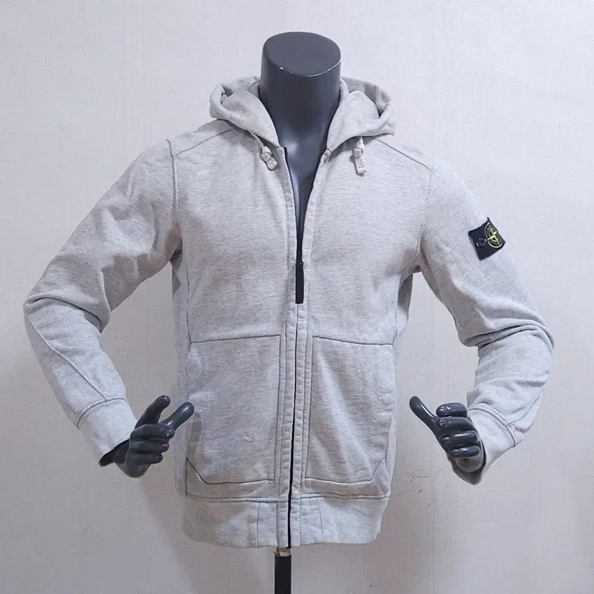 [BUNJANG] Stone Island Hooded Zip-Up Jumper Size 95 / 스톤아일랜드 후드집업 점퍼 95