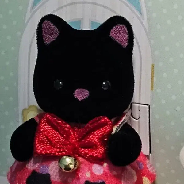 [BUNJANG] Sylvanian Families Midnight Cat Kittens Split Set / 실바니안 모여라 아기 고양이 미드나잇캣 분철 판매