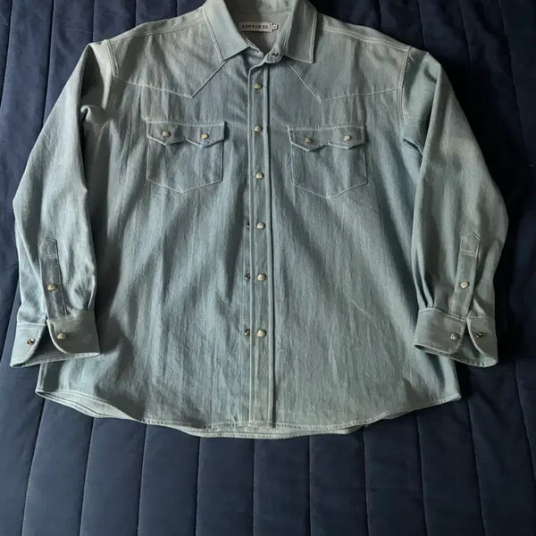 [BUNJANG] Ash Hour Western Shirt (Size M) / 애쉬아워 웨스턴 셔츠