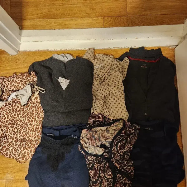 [BUNJANG] Kukai Leopard Pattern Knit Dress / 쿠카이