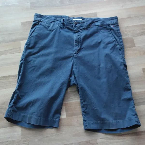 [BUNJANG] Tommy Hilfiger Cotton Blend Stretch Shorts Size 35 Navy / 타미반바지35사이즈/최상급