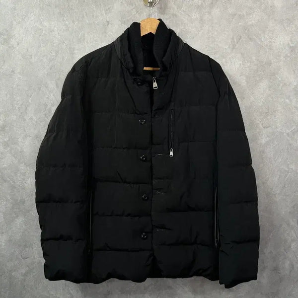 [BUNJANG] Ollen Men's Down Padding Jumper Black 2XL / 올젠 남성 다운 패딩 점퍼 블랙 110 2XL